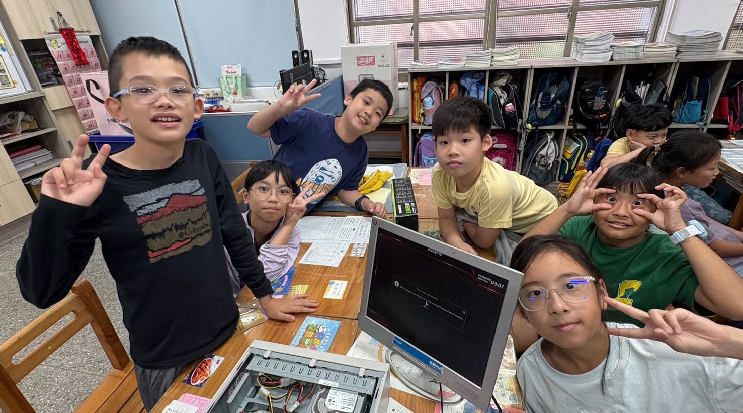 技嘉PC-DIY電腦硬體工作坊-台北文山興隆國小